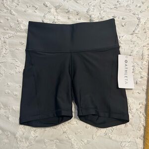 Athleta Black Bike Shorts